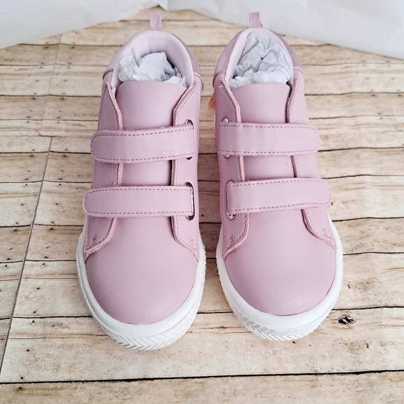 Wonder Nation Pink Star Sneakers with Velcro Straps - Picture 3 of 9